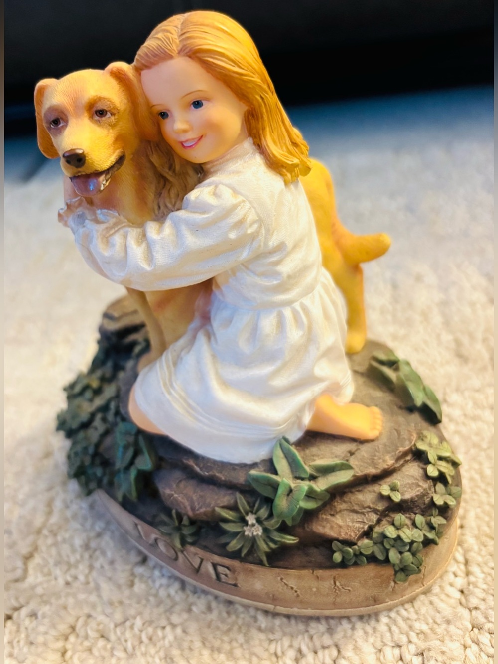 Demdaco Vintage Virtues "Love" Collectible Figurine
